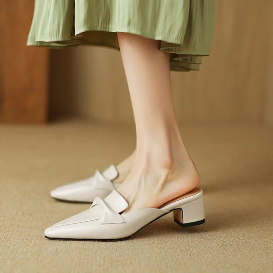 Judith | Mules con Lazo y Tacón