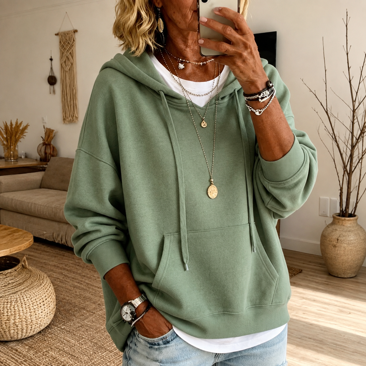 Hilaria | Sudadera con Capucha