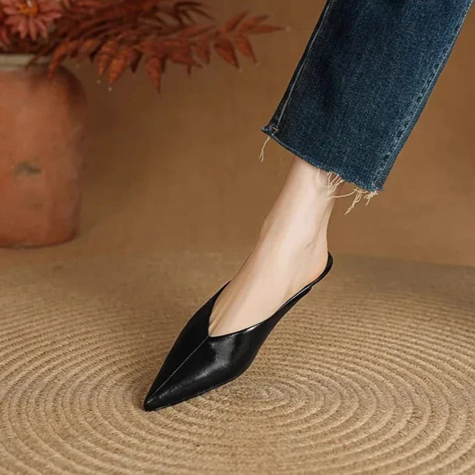 Martina | Mules de Punta Cuadrada