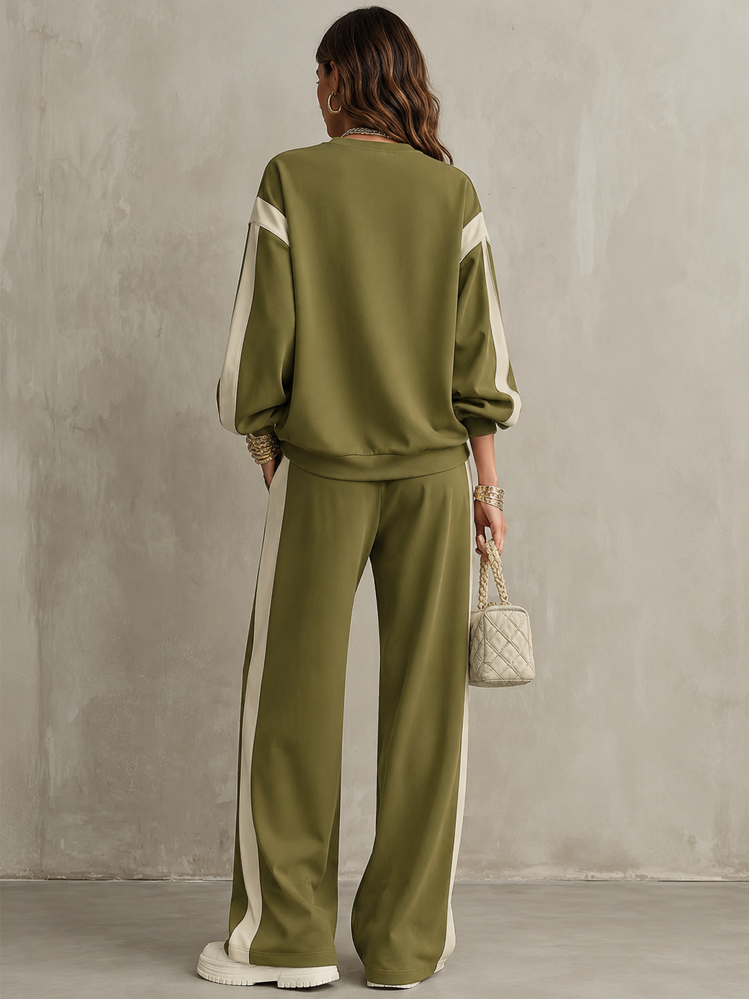 Sonia | Conjunto de Sudadera y Pantalón Ancho