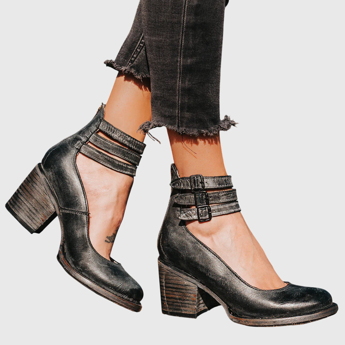 Itziar | Zapatos de Salón Efecto Cocodrilo