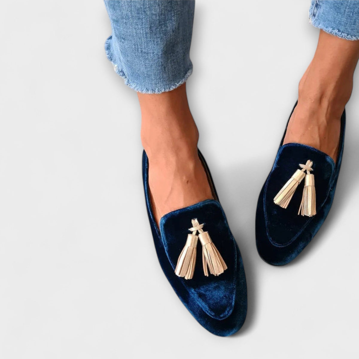 Lorenza | Mocasines con Flecos Retro