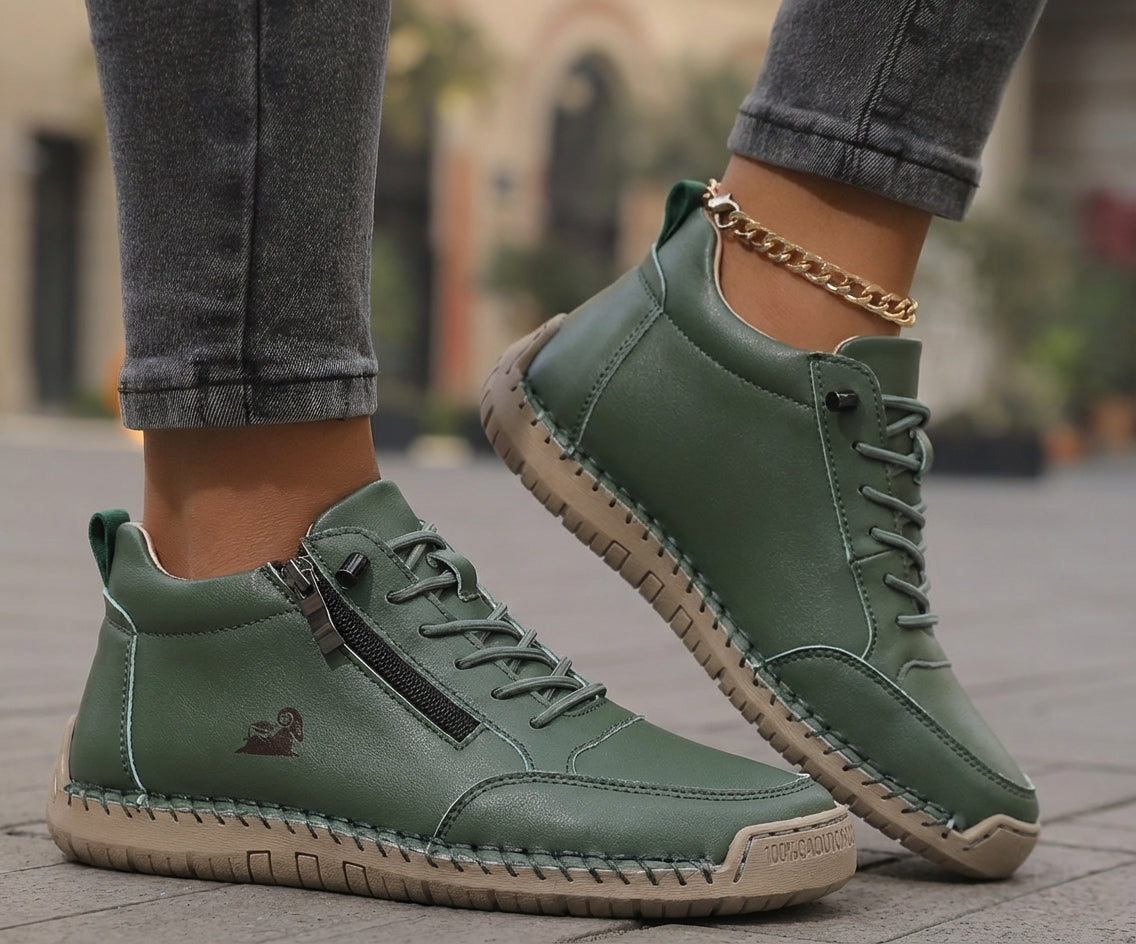 Nélida | Zapatos Cómodos con Cremallera
