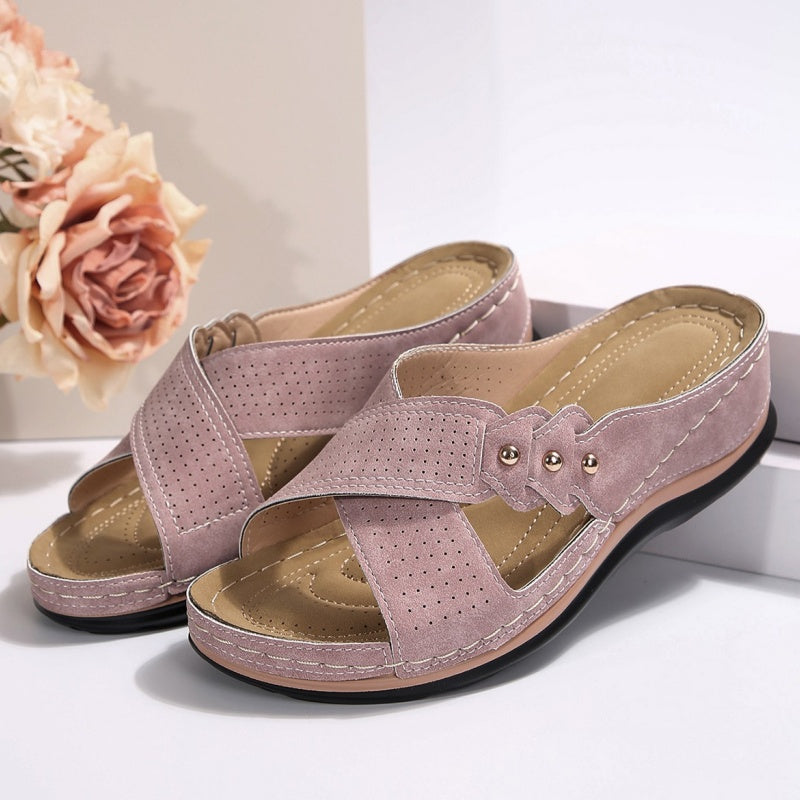 Eulalia | Sandalias de Cuña Cómodas
